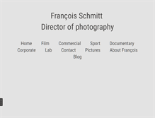 Tablet Screenshot of francois-schmitt.eu